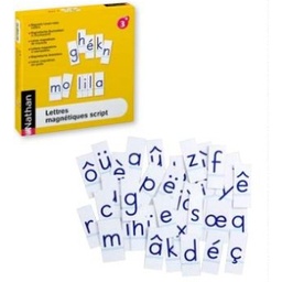 Letras magnéticas de imprenta