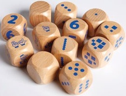 Dados del 1 al 6 - Lote de 12