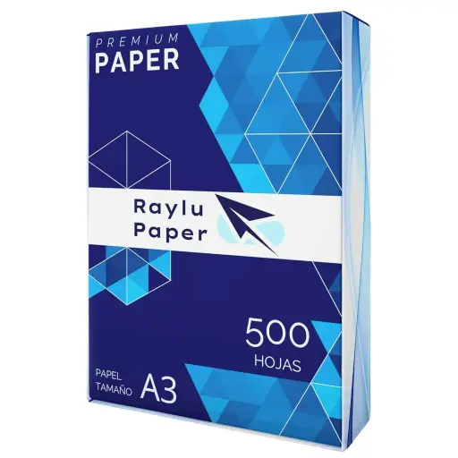[002220] PAPEL RAYLU PAPER A3 80G MULTIUSOS 500 HOJAS