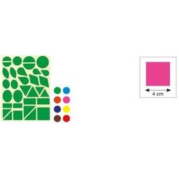 Maxipegatinas geométricas