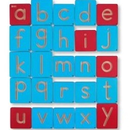 Pistas gráficas - Letras de imprenta