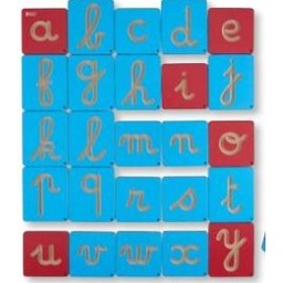 Pistas gráficas - Letras cursivas