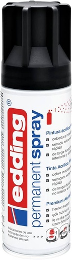 [825040] SPRAY EDDING 5200 PINTURA ACRÍLICA NEGRO