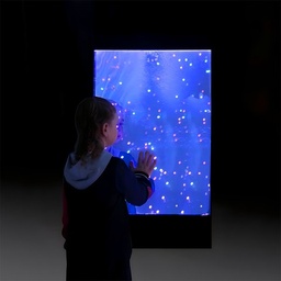 Cascada de perlas luminosas para pared