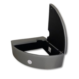Kit de tubo de burbujas gris (tubo grande, protección acolchada BTSS-G y soporte)