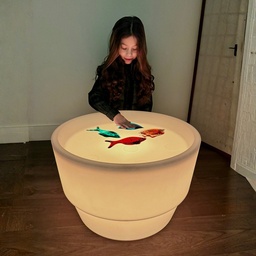 Mesa de 60 cm con cambio de color
