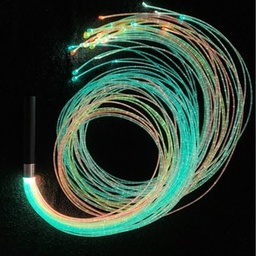Varita de fibra óptica con hilos de colores UV de 1,5 m