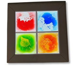 Baldosa de suelo líquida hexágono (set de 4)