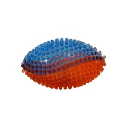 Pelota de rugby luminosa con púas (pilas incluidas)