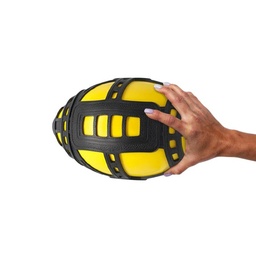 Pelota de rugby de agarre fácil