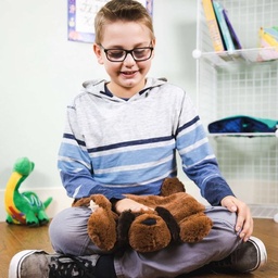 Cojín de regazo con peso cachorro de peluche 2,3 kg