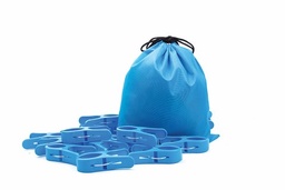 Pinzas grandes azules (pack de 20)