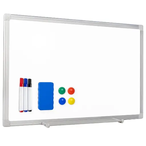 [220469] PIZARRA BLANCA MAGNÉTICA RAYLU PAPER 90X120 CM