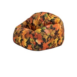 Puf estampado naturaleza - hojas de otoño