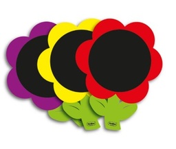 Pizarra Gigante Flor Set 3 Unidades Henbea