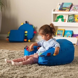 Asiento de apoyo azul Touch Tags - 1 pieza
