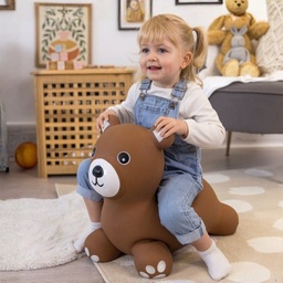 Saltador osito de peluche