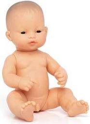 Muñeco bebe asiatico 32 cm