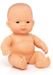 Muñeca bebe asiatica 21 cm