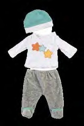 Pijama 2 pcs gris