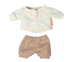 Camiseta y pantalón invierno para muñeco de 21 cm