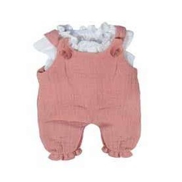 Peto y blusa de verano para muñeco de 32 cm