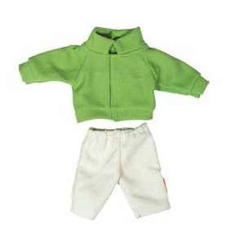 Chaqueta y pantalón invierno para muñeco de 32 cm