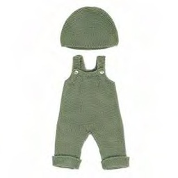 Conj punto 38cm peto & gorro