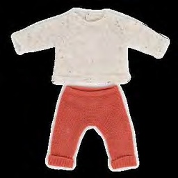 Conj punto 38cm jersey&pantalo