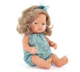 Muñeca vitíligo 38cmmyfriends&