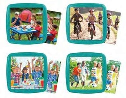 Set 4 puzzl:ocio con amigos uv