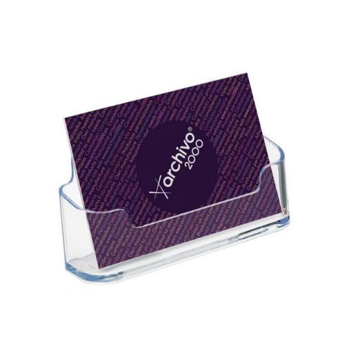 [068866] PORTATARJETAS SOBREMESA ARCHIVO 2000 HORIZONTAL 1 COMPARTIMENTO