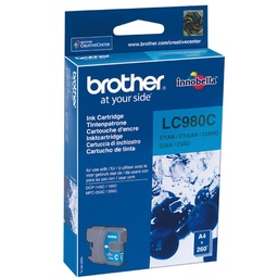 Cartucho Brother Lc980c Cyan