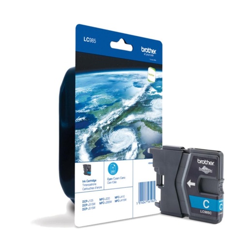 [167468] CARTUCHO BROTHER LC985C CYAN 