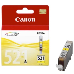 Cartucho Canon 521 Cli521y Amarillo 2936b001aa