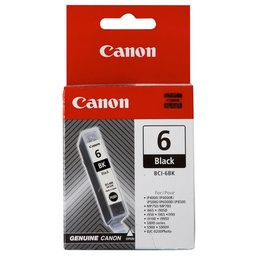 Cartucho Canon 6 Bci6bk Negro 4705a002ab
