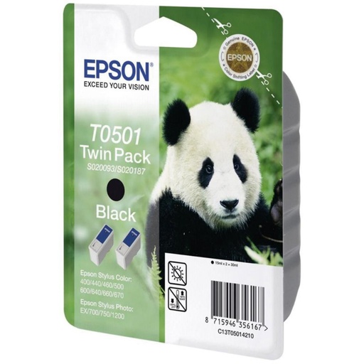 [166232] CARTUCHO EPSON T0501 NEGRO