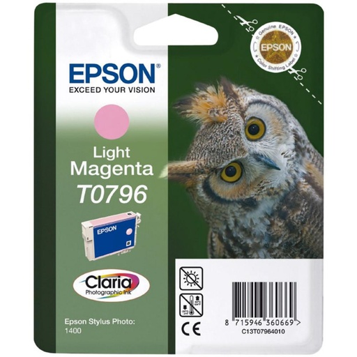 [167372] CARTUCHO EPSON T0796 MAGENTA CLARO