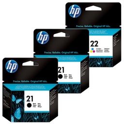 Cartucho Hp 21+21+22 Sa400ae Pack 3ud