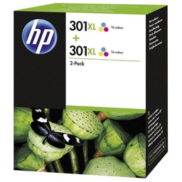 Cartucho Hp 301xl D8j46ae Color Pk2ud