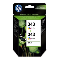 Cartucho Hp 343 Cb332ee Color Pack2ud