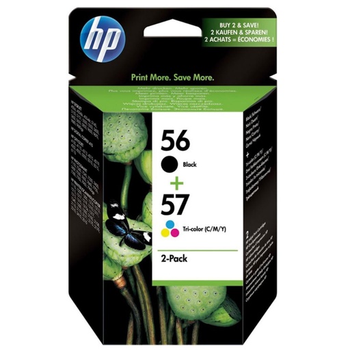 [167330] CARTUCHO HP 56+57 COLOR PACK 2UDS