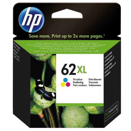 [166077] CARTUCHO HP 62XL 3COLORES