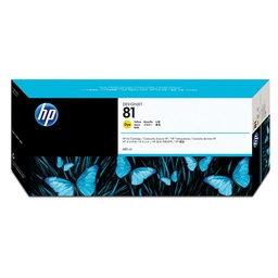 Cartucho Hp 81 C4933a Amarillo