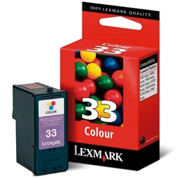 Cartucho Lexmark 33 18cx033e Color *