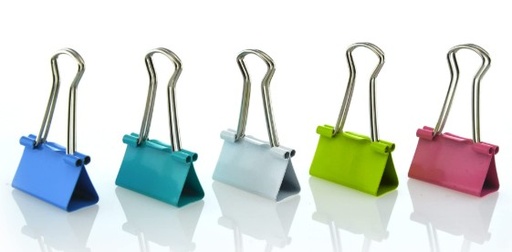 [825608] PINZAS DE PALA ABATIBLES 32 MM SDI – COLORES SURTIDOS (12 UNIDADES)