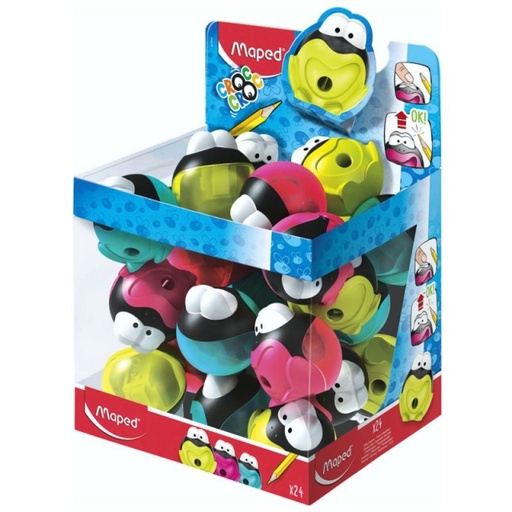 [649154] SACAPUNTAS CON DEPÓSITO MAPED CROC CROC SIGNAL