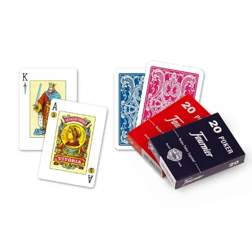 [911155] BARAJA FOURNIER NAIPES ESPAÑOLA Nº 12 – 50 CARTAS EN CELOFAN