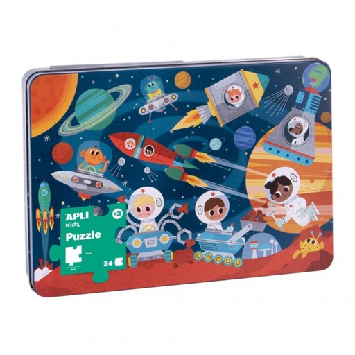 [710441] JUEGO APLI PUZZLE ESPACIO 24 PIEZAS
