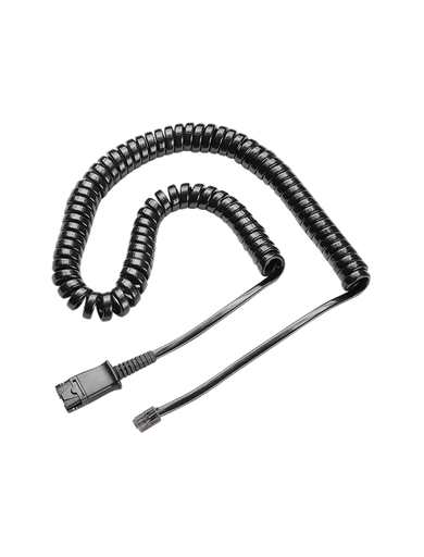 [120494] CABLE PLANTRONICS RJ11 A QD MODELO U10